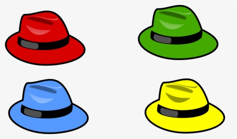 Six Thinking Hats Clothing Clip Art - 6 Thinking Hats Png, Transparent Png, Transparent PNG