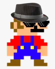 Happy Spooktober From Jbw - Mario Pixel Art, HD Png Download, Transparent PNG