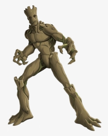 Groot Png - Groot From Guardians Of The Galaxy, Transparent Png, Transparent PNG