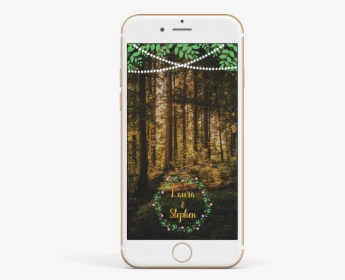 Snapchat Wedding Filter - Iphone, HD Png Download, Transparent PNG