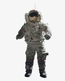 Astronaut Isolated Wear Protective Clothing Free Picture - Astronaut On Moon Transparent, HD Png Download, Transparent PNG