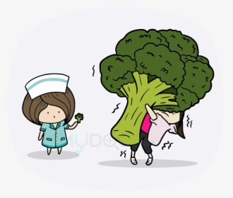 Broccoli Clipart Makanan - Cartoon, HD Png Download, Transparent PNG