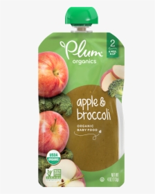 Plum Organics Apple And Broccoli, HD Png Download, Transparent PNG