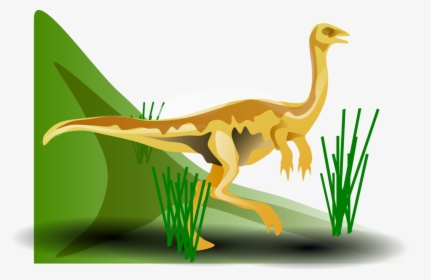 Velociraptor,grass Family,extinction - Gallimimus Clipart, HD Png Download, Transparent PNG