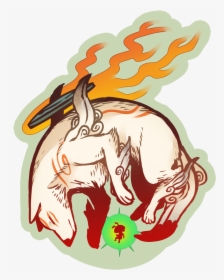Okami Sketches, HD Png Download, Transparent PNG