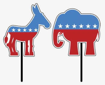 Democrat Donkey Elephant Clear Background, HD Png Download, Transparent PNG
