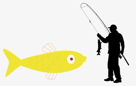 Clip Art Rod Transprent Png Free - Guy Fishing Logo Transparent Background, Png Download, Transparent PNG