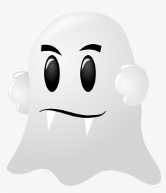Cartoon Scary Transparent Ghost, HD Png Download, Transparent PNG