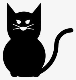 Cat Scary - Black Cat, HD Png Download, Transparent PNG