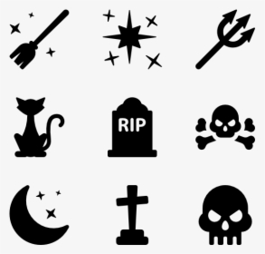 Halloween Party - Halloween Symbols Png, Transparent Png, Transparent PNG