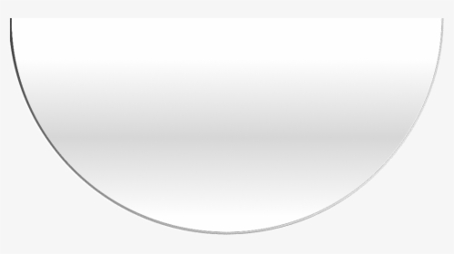 Glass Circle Png Svg Stock - White Half Circle Transparent, Png Download, Transparent PNG