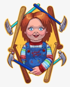 “ “good Guy Hammer” available In My Store  -eyesofcoral ” - Chucky Png, Transparent Png, Transparent PNG