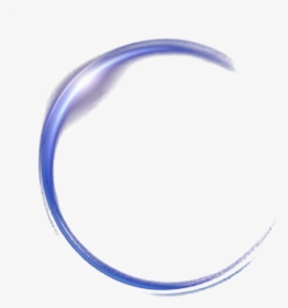 #mq #circle #circles #blue #light #lights #glow #half - Headband, HD Png Download, Transparent PNG