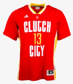 Adidas Houston Rockets James Harden Clutch City - Equal Pay Day T Shirt, HD Png Download, Transparent PNG