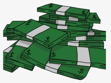 Cash Clipart Stack Stacks Of Money Hd Transparent Png - Transparent Background Animated Money, Png Download, Transparent PNG