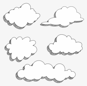 Comics Clouds Cartoon Drawing Free Download Png Hq - Dibujos D Nubes, Transparent Png, Transparent PNG