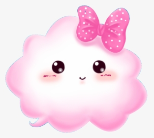 #ftestickers #cartoon #cloud #pink #cute - Illustration, HD Png Download, Transparent PNG