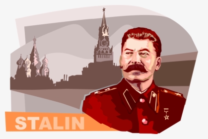 Vector Illustration Of Joseph Stalin, Russian Dictator - Joseph Stalin, HD Png Download, Transparent PNG