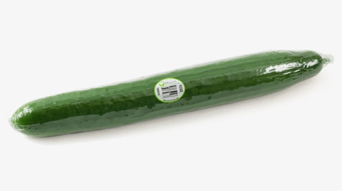 Seedless 1pack - Plastic Wrapped Cucumber, HD Png Download, Transparent PNG