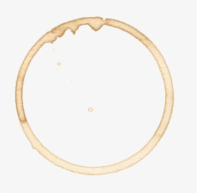 Coffee Ring Png - Circle, Transparent Png, Transparent PNG