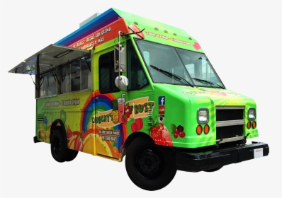 Cunchys Fruit Snow Cone Food Truck - Transparent Food Cart, HD Png Download, Transparent PNG
