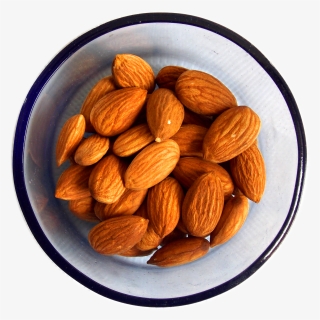 Bowl Of Almonds - Bowl Of Almonds Png, Transparent Png, Transparent PNG