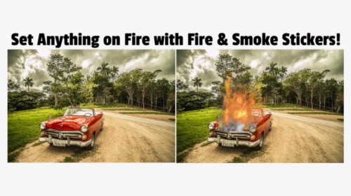 Transparent Fire Smoke Png - Free Color Grading Photoshop Actions, Png Download, Transparent PNG