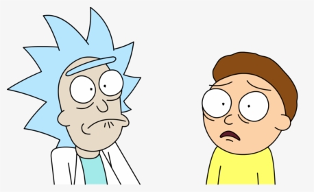 Rickand Morty Png Scared - Ricky Y Morty Png, Transparent Png, Transparent PNG
