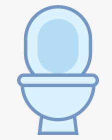 Toilet Bowl Icon - Circle, HD Png Download, Transparent PNG