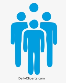 Group Of Men Standing Together Icon - Woman Men Icon, HD Png Download, Transparent PNG