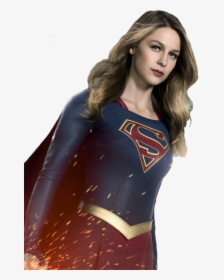 Melissa Benoist Supergirl Png, Transparent Png, Transparent PNG