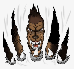 #werewolf #claws #clawing #clawmarks #wolf - Wolf Claw T Shirt, HD Png Download, Transparent PNG