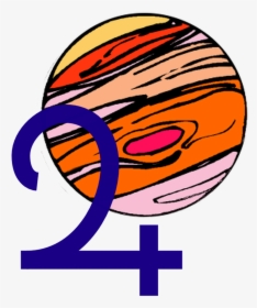 Cartoon Jupiter Planet Clipart , Png Download - Cartoon Jupiter Planet, Transparent Png, Transparent PNG