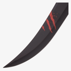 Red Claw Marks Fantasy Sword - Throwing Knife, HD Png Download, Transparent PNG