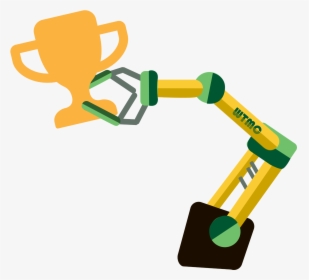 Robotic Arm Holding A Trophy In Its Claw, HD Png Download, Transparent PNG