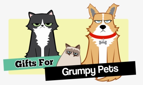 Personalised Grumpy Cat For Pets - Cartoon, HD Png Download, Transparent PNG