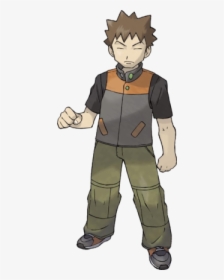 Brock Pokemon Fire Red, HD Png Download, Transparent PNG