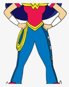 Supergirl Clipart 19 Supergirl Svg Library Download - Wonder Woman Dc Superhero Girls Characters, HD Png Download, Transparent PNG