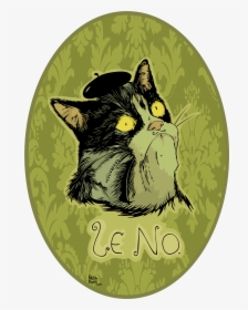 Grumpy French - Black Cat, HD Png Download, Transparent PNG