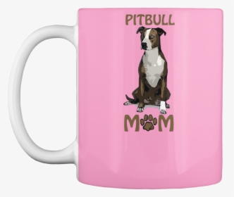 Pitbull Mom Mug Tshirt Dog Love Tees - Staffordshire Bull Terrier, HD Png Download, Transparent PNG
