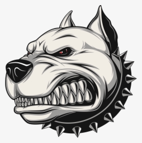 Pitbull Stickers - Gangster Dog Cartoon, HD Png Download, Transparent PNG