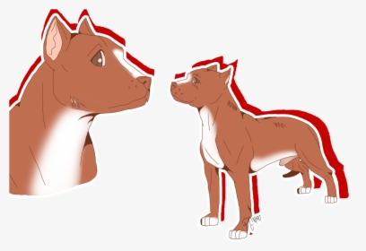 Red Nose Pitbull - Dog, HD Png Download, Transparent PNG