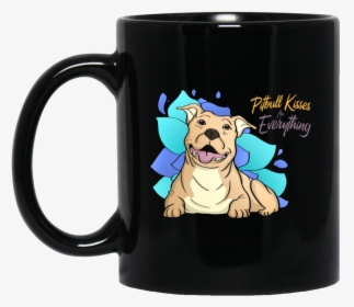 Pitbull Kisses Fix Everything Mugs, HD Png Download, Transparent PNG
