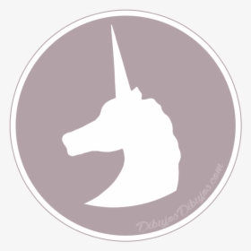 Unicorn Drawing Silhouette Symbol - Donkey, HD Png Download, Transparent PNG