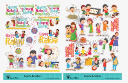 Raksha Bandhan - Cartoon, HD Png Download, Transparent PNG