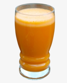 A Glass Filled With Orange Carrot Juice Png Image - Papaya Juice, Transparent Png, Transparent PNG