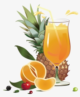 Juice Pineapple Fruit Salad - Fruit Stand, HD Png Download, Transparent PNG