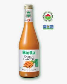 Biotta® Organic Carrot Juice - Biotta Jus De Carottes, HD Png Download, Transparent PNG