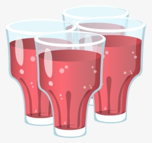 Glasses, Juice, Wine, Beverage, Drink, Fresh, Cocktail - Glasses Juice Clipart, HD Png Download, Transparent PNG