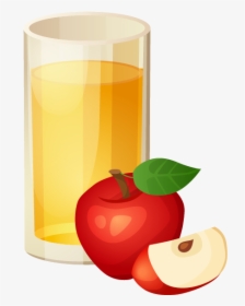 Cup Clipart Apple Juice - Apple Juice Clip Art, HD Png Download, Transparent PNG